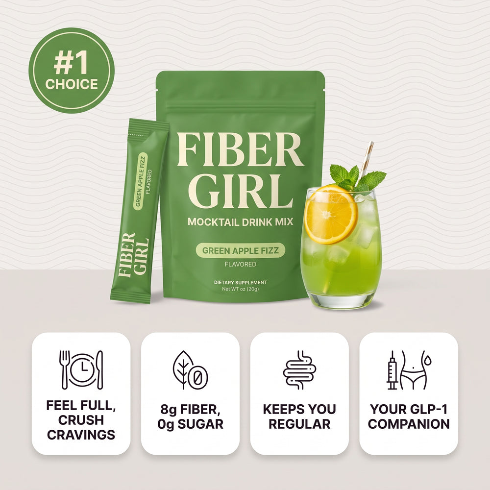 Fiber Girl Mocktail — Green Apple Fizz — image 2