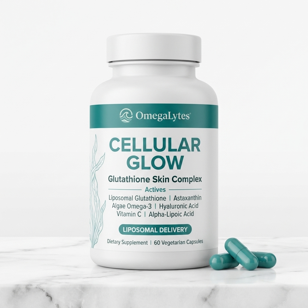 OmegaLytes Cellular Glow bottle