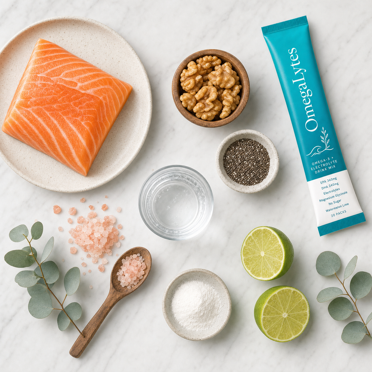 OmegaLytes — Omega-3 + Electrolyte Drink Mix